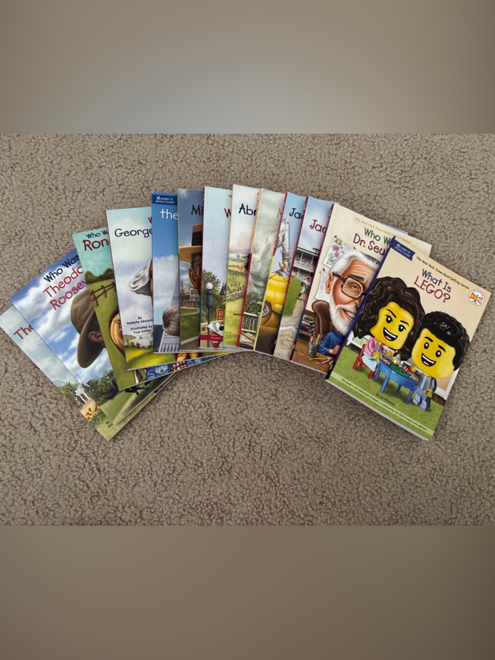 Who Was What Is Who HQ Book Lot of 13 Biography History Kids Chapter Books - Picture 6 of 10